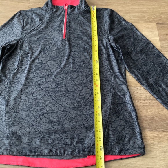 NWOT Mondetta 1/3 zip Athletic Running Top - L - Picture 3 of 12